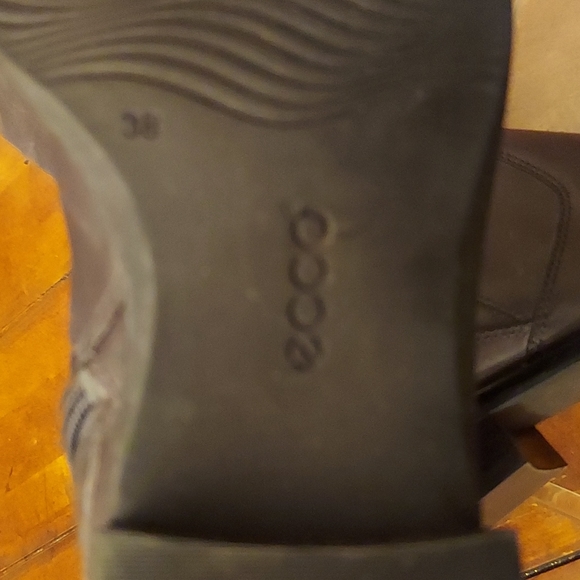 ECCO | HOBART RIDING BOOT | SIZE 7 / 7.5 | GRAY LEATHER - Picture 6 of 8